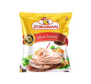 Chicken Olive Salami - Antibiotic free - Hormone Free - Zorabian Chicken - Order Fresh Chicken Online