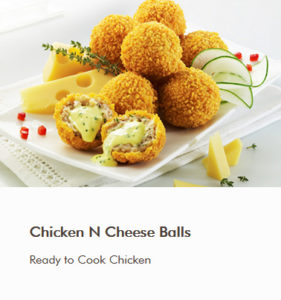 Chicken N Cheese Balls - Antibiotic free - Hormone Free - Zorabian Chicken - Order Fresh Chicken Online