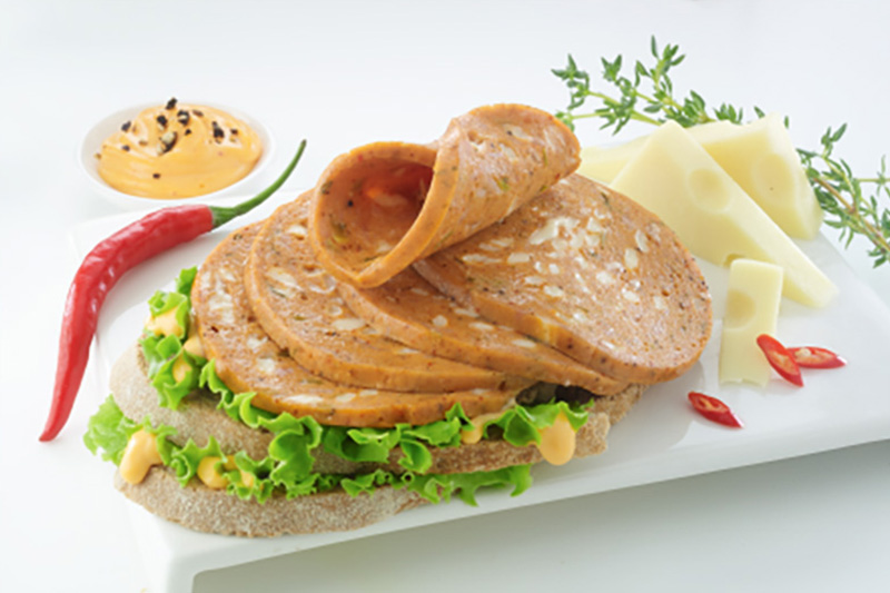 Chicken N Cheese Spicy Salami - Antibiotic free - Hormone Free - Zorabian Chicken - Order Fresh Chicken Online