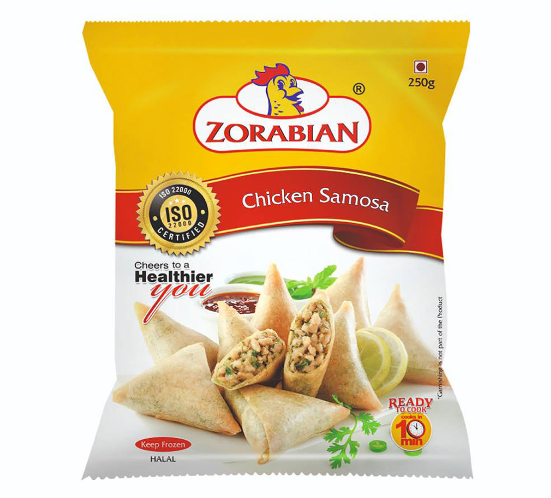 Chicken Samosa - Antibiotic free - Hormone Free - Zorabian Chicken - Order Fresh Chicken Online