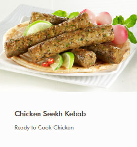 Chicken Seekh Kebab - Antibiotic free - Hormone Free - Zorabian Chicken - Order Fresh Chicken Online