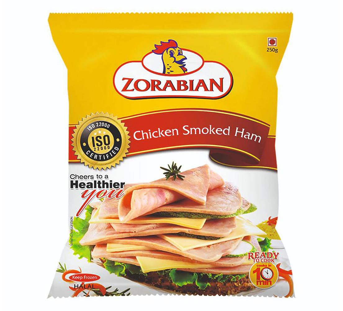 Chicken Smoked Ham - Antibiotic free - Hormone Free - Zorabian Chicken - Order Fresh Chicken Online
