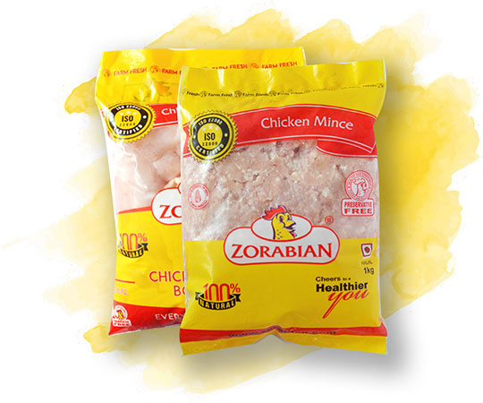 Chicken Mince - Antibiotic free - Hormone Free - Zorabian Chicken - Order Fresh Chicken Online
