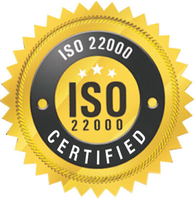 Zorabian ISO 22000 Certified