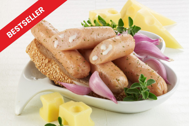 Chicken Cheese N Onion Sausages - Antibiotic free - Hormone Free - Zorabian Chicken - Order Fresh Chicken Online