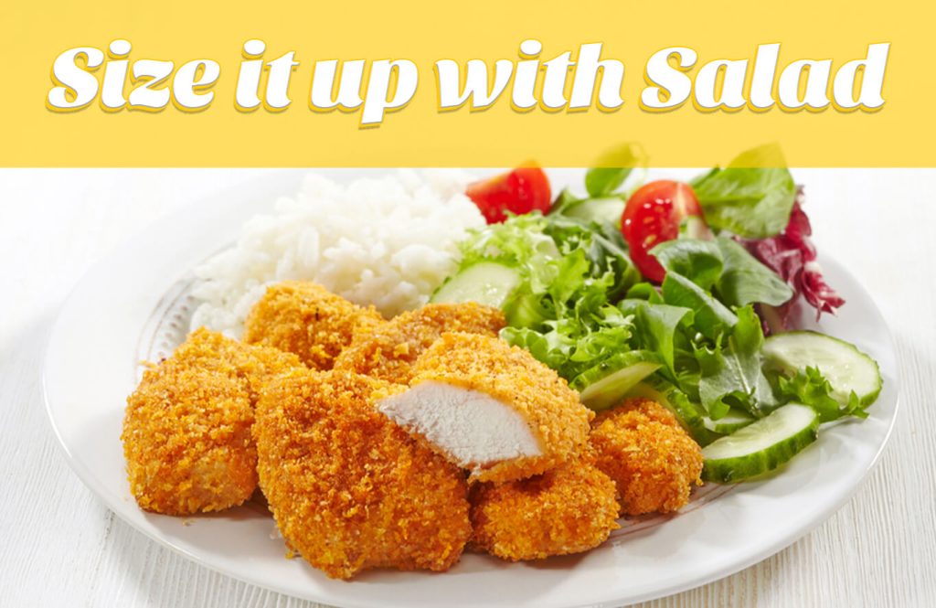 Size it up with Salad
