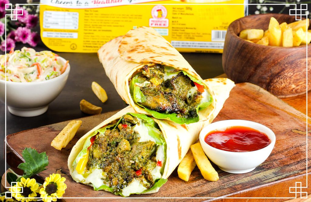 Pahadi Chicken Wrap Recipe - No Tandoor Required - Antibiotic free - Hormone Free - Zorabian Chicken - Order Fresh Chicken Online