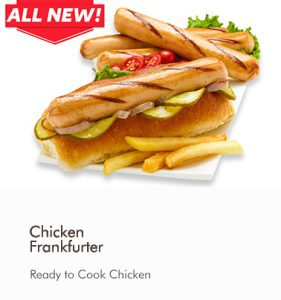 Chicken Frankfurter - Antibiotic free - Hormone Free - Zorabian Chicken - Order Fresh Chicken Online