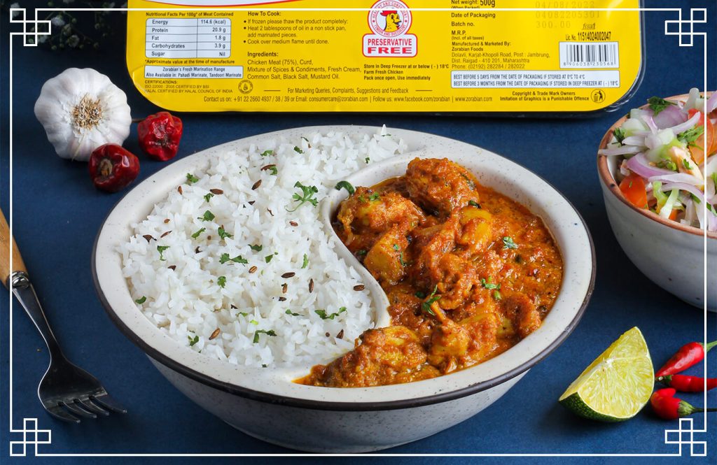 Make Lahori Chicken Gravy – a Lazy Sunday Treat in just 30 mins | Chicken Boneless Lahori Marinate - Antibiotic free - Hormone Free - Zorabian Chicken - Order Fresh Chicken Online