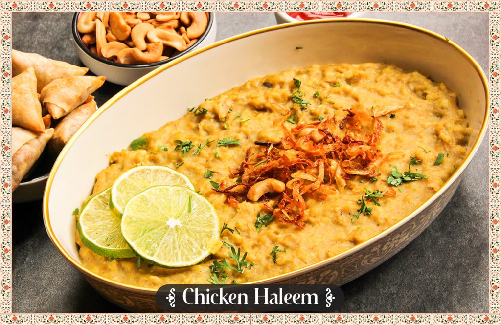 2. Chicken Haleem: