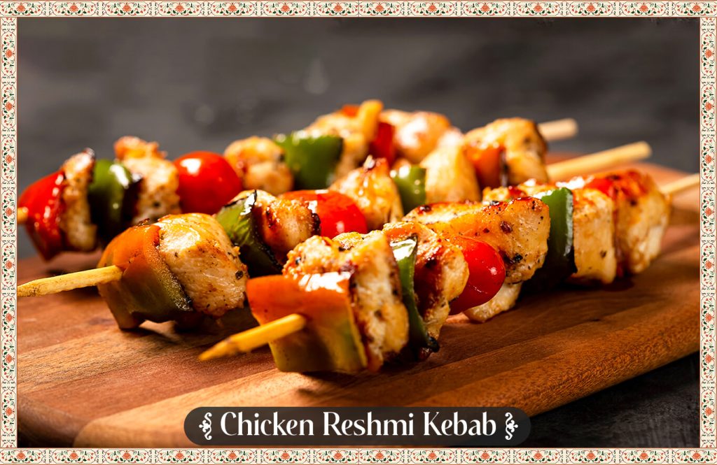 4. Chicken Reshmi Kebab: