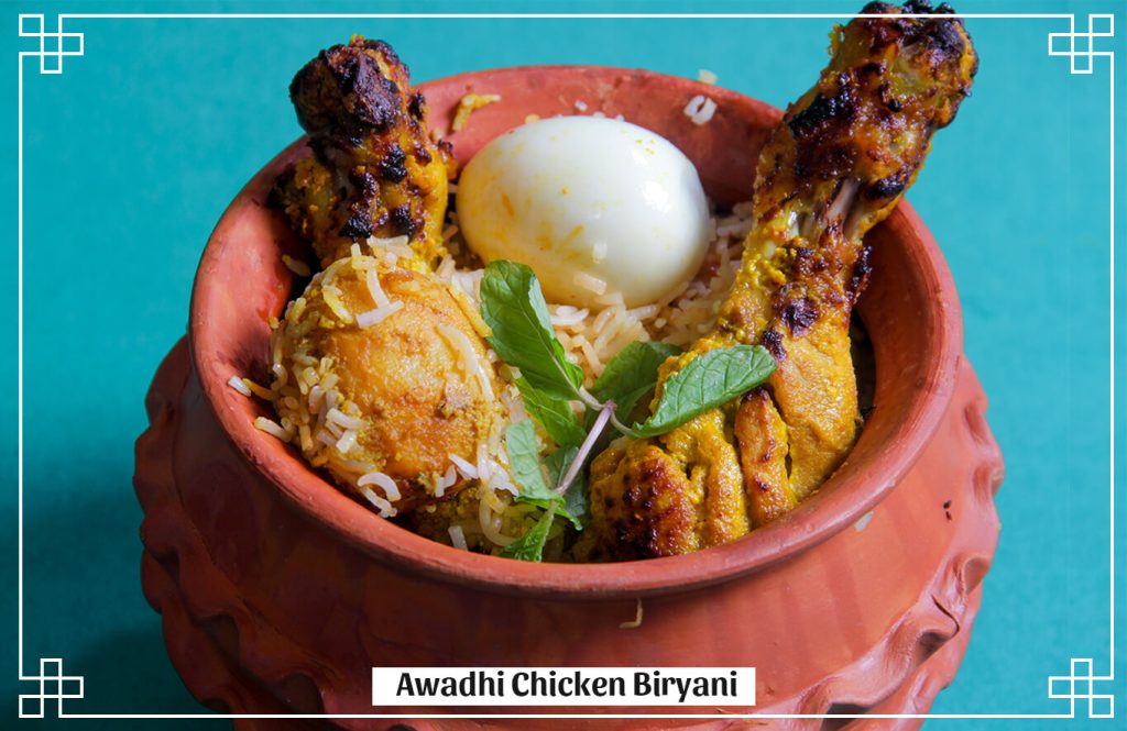 Awadhi Chicken Biryani