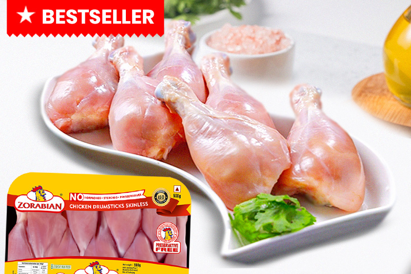 Chicken Drumsticks - Antibiotic free - Hormone Free - Zorabian Chicken - Order Fresh Chicken Online