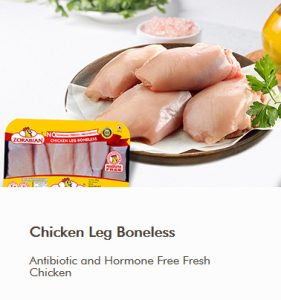Chicken Leg Boneless - Antibiotic free - Hormone Free - Zorabian Chicken - Order Fresh Chicken Online