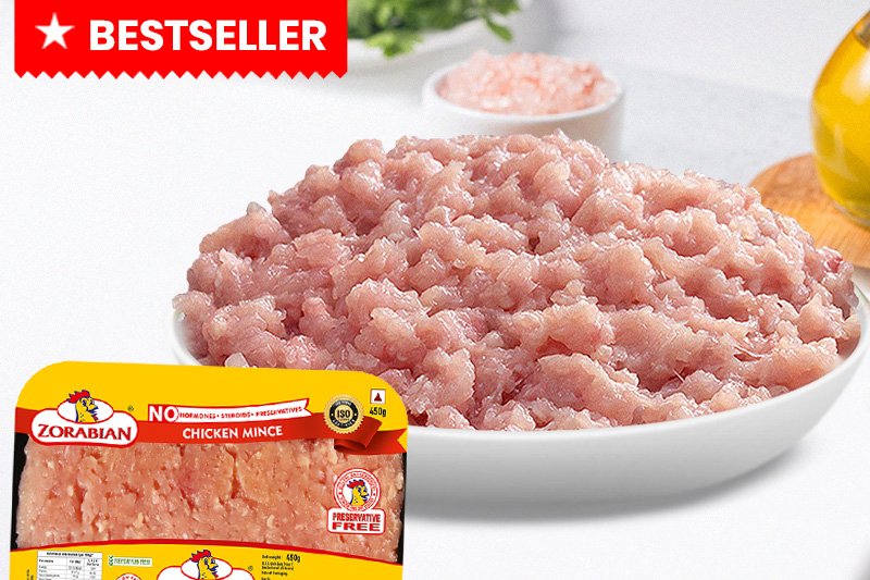 Chicken Mince - Antibiotic free - Hormone Free - Zorabian Chicken - Order Fresh Chicken Online
