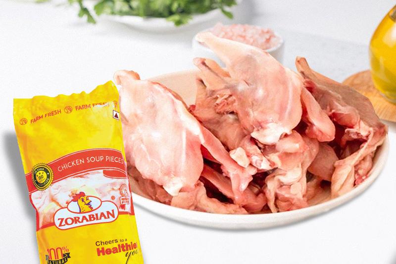 Chicken Soup Pieces - Antibiotic free - Hormone Free - Zorabian Chicken - Order Fresh Chicken Online