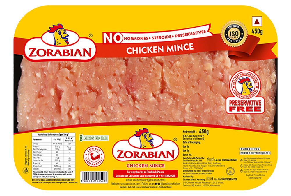 Chicken Mince Chicken Mince - Antibiotic free - Hormone Free - Zorabian Chicken - Order Fresh Chicken Online