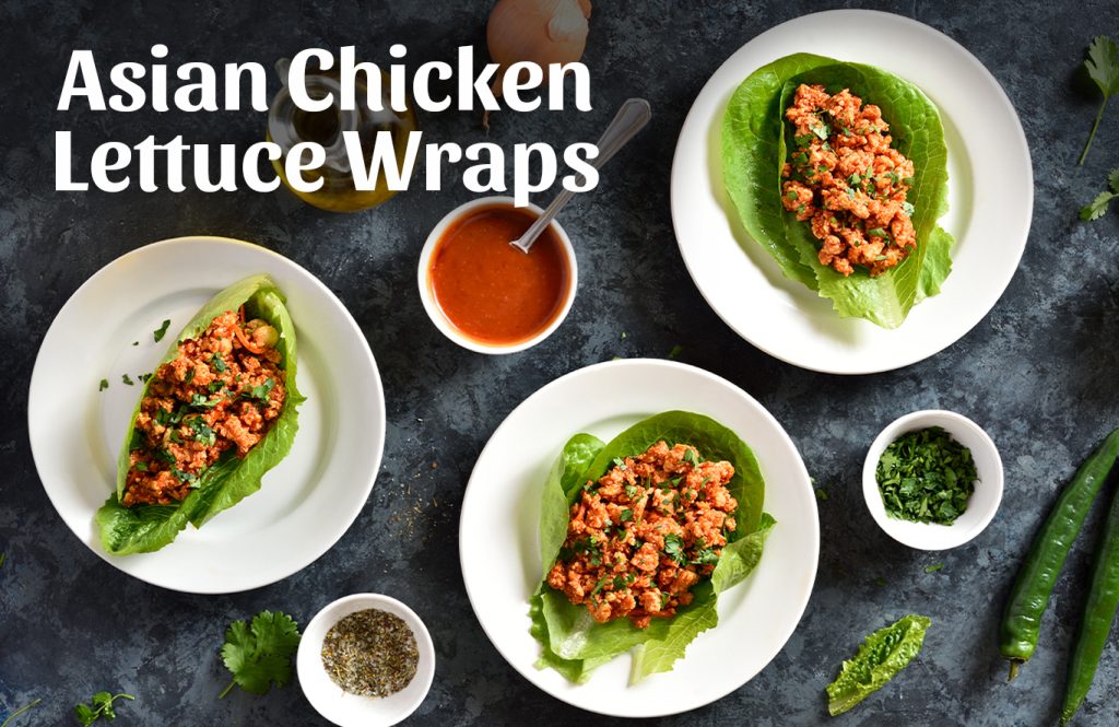 Asian Chicken Lettuce Wraps