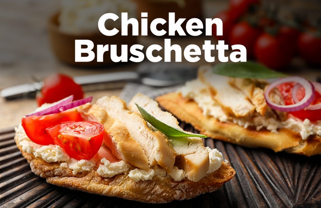 Chicken Bruschetta Dish - Antibiotic free - Hormone Free - Zorabian Chicken - Order Fresh Chicken Online